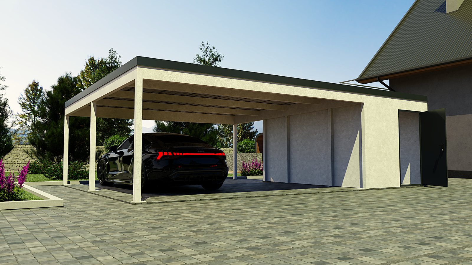 Solar Carport — tooterender